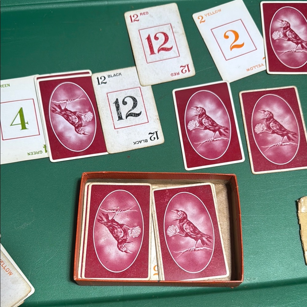 Vintage Rook Card Game Box - Picture 2 of 3